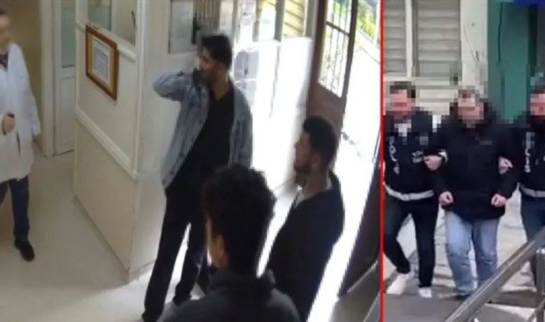 İstanbul Üsküdar Devlet Hastanesi’nde görevli doktor O.K.K., hastane koridorlarında hastalara