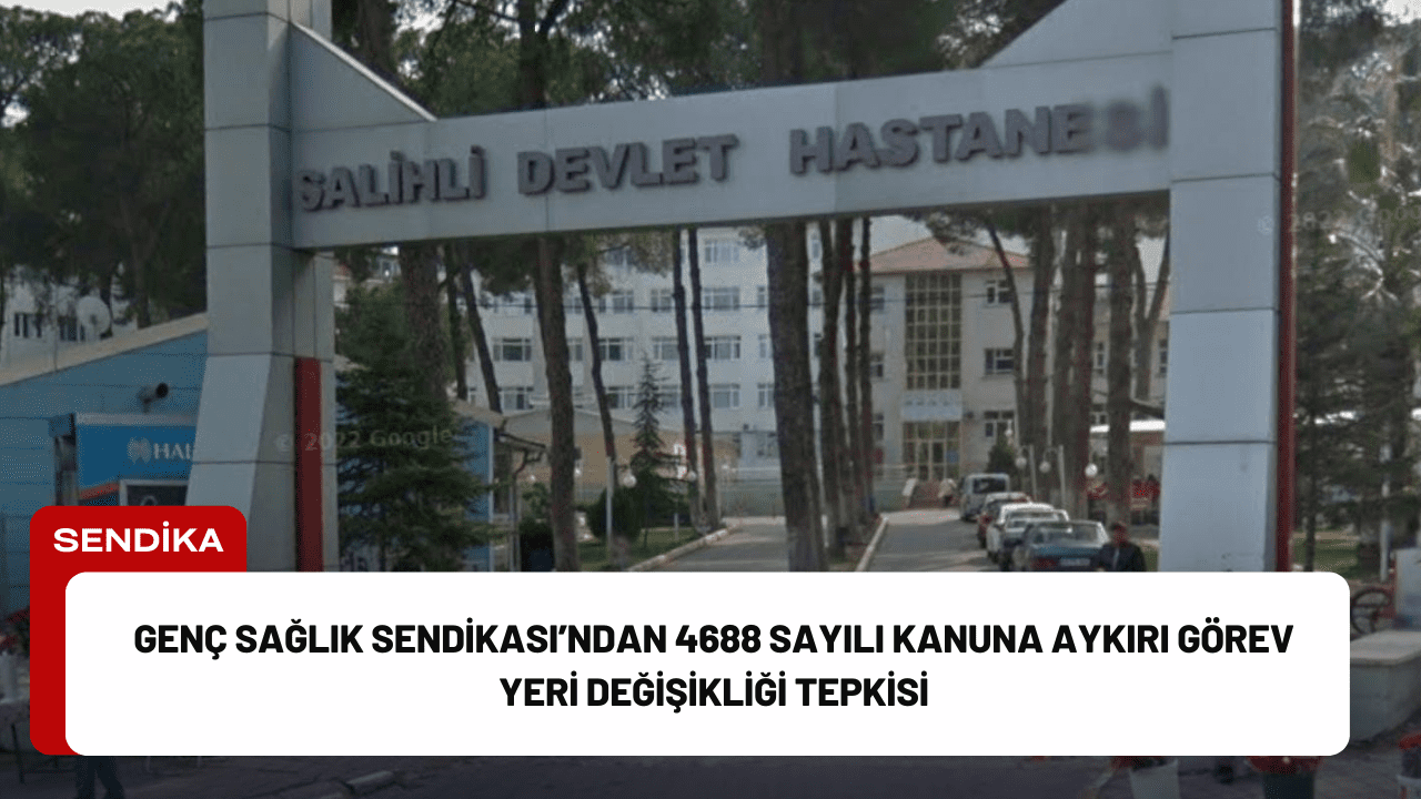 Genç Sağlık Sendikası Masina Şubesi İl Başkan Yardımcısının görev yeri,