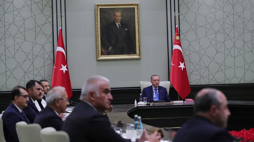 Cumhurbaşkanlığı Kabinesi, yoğun bir gündemle Cumhurbaşkanı Recep Tayyip Erdoğan başkanlığında