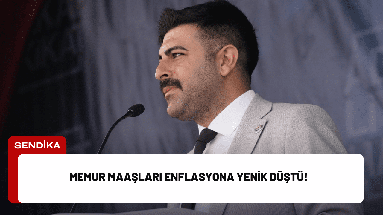 Memurların maaşlarına Ocak ayında yapılan yüzde 6’lık zam, yüksek enflasyon