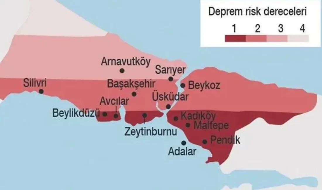 İstanbul, 24 Nisan 2025’te Silivri açıklarında meydana gelen 6.2 büyüklüğündeki