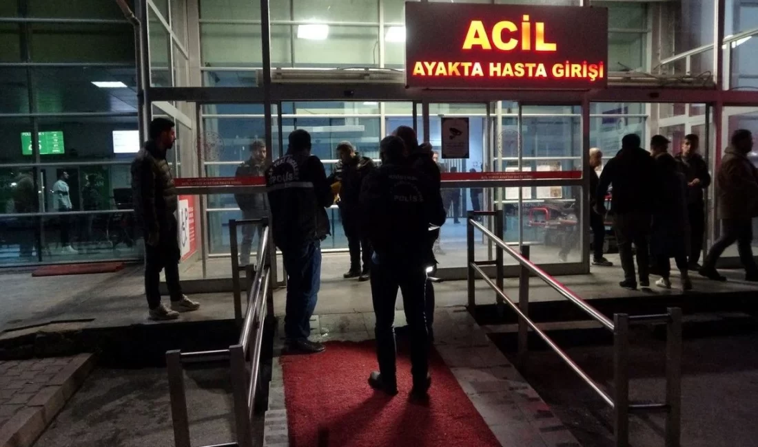 Malatya Eğitim ve Araştırma Hastanesi’nin acil servisinde, 13 Nisan 2025