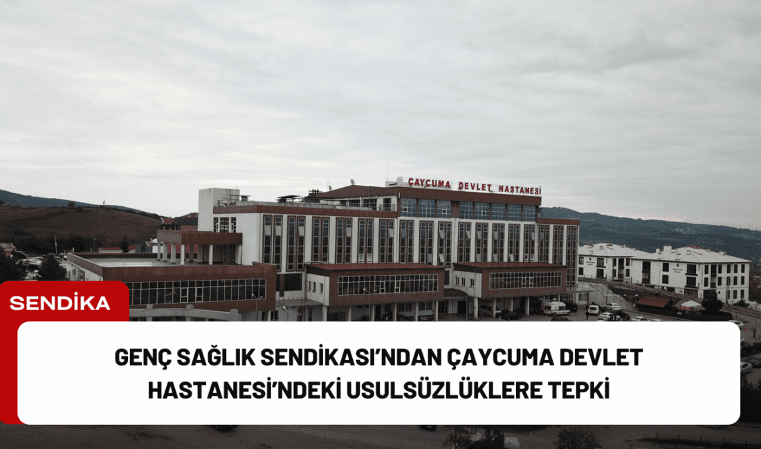 Genç Sağlık Sendikası Genel Başkanı Osman Kaya, Çaycuma Devlet Hastanesi’nde