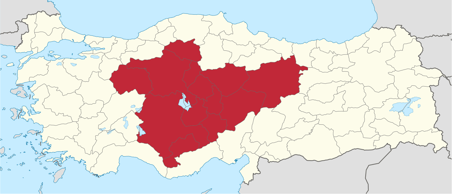central anatolia region in turkey