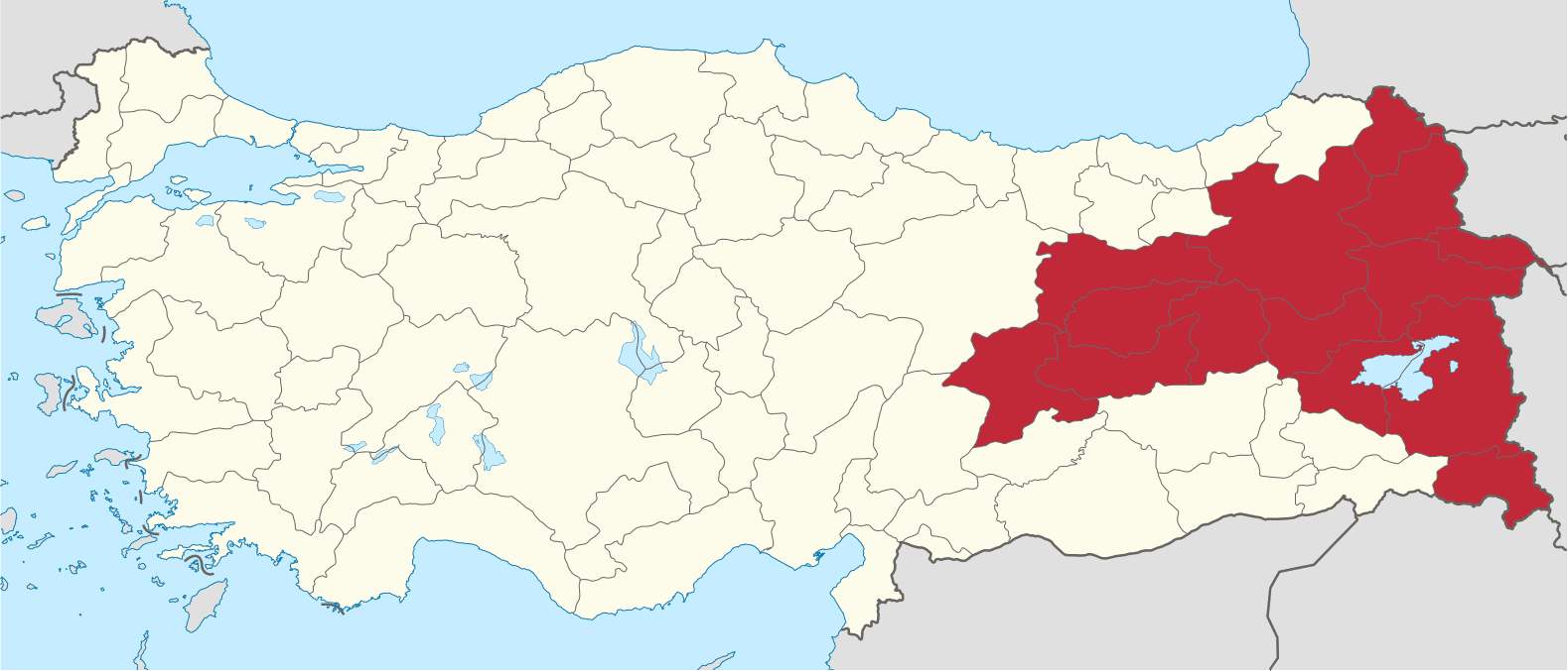 eastern anatolia region in turkey