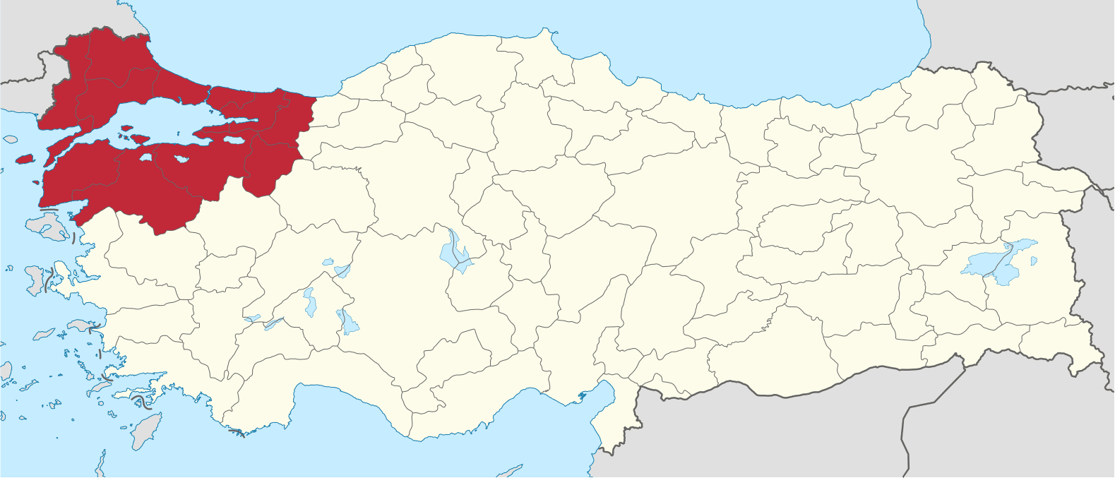 marmara region in turkey