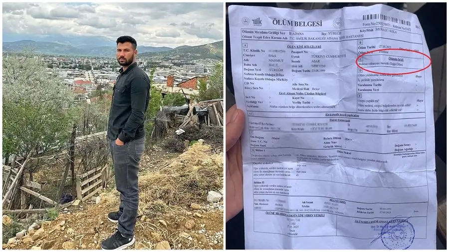 Adana'da 8 ay önce geçirdiği trafik kazası sonucu yaralanıp, tedavi
