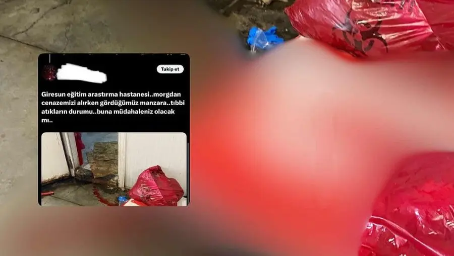 Giresun Valiliği, sosyal medyada morga aitmiş gibi paylaşılan görüntülerde aslında