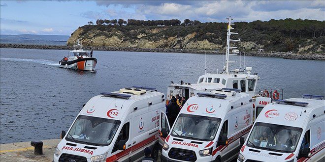 Sağlık Bakanlığınca, Çanakkale Kumkale mevkisinde Sağlık-1 Botu'nda patlama meydana geldiği