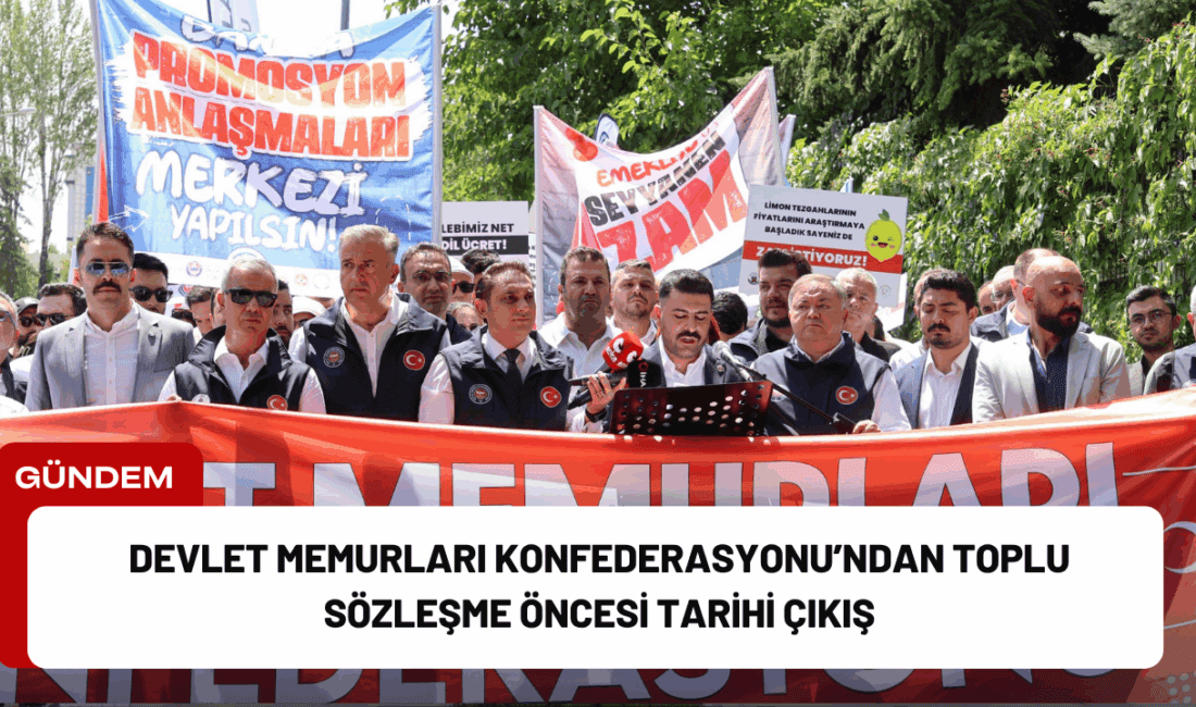 Osman Kaya: “Sözleşme değil, sus payı dayatılıyor!” Türkiye’de milyonlarca kamu