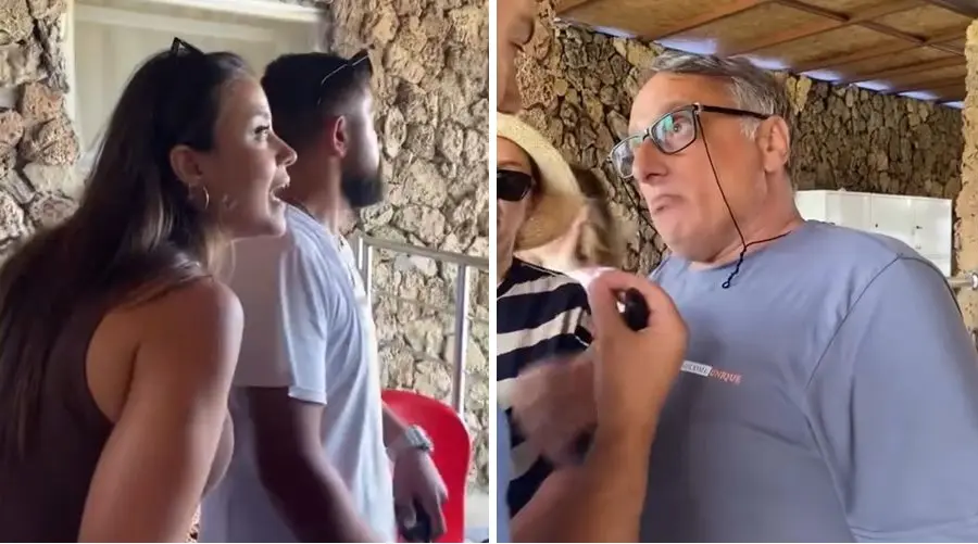 İstanbul Sarıyer’de bulunan özel bir plajda, İranlı medikal doktor Aynaz