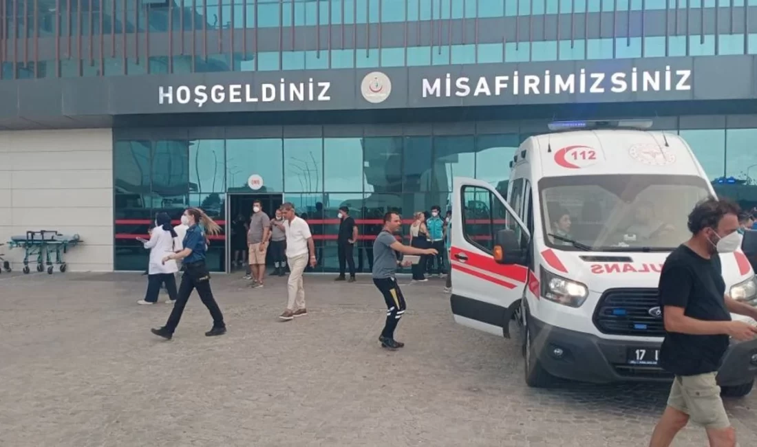 Çanakkale’nin Sarıcaeli köyü yakınlarında bugün öğle saatlerinde başlayan orman yangını,