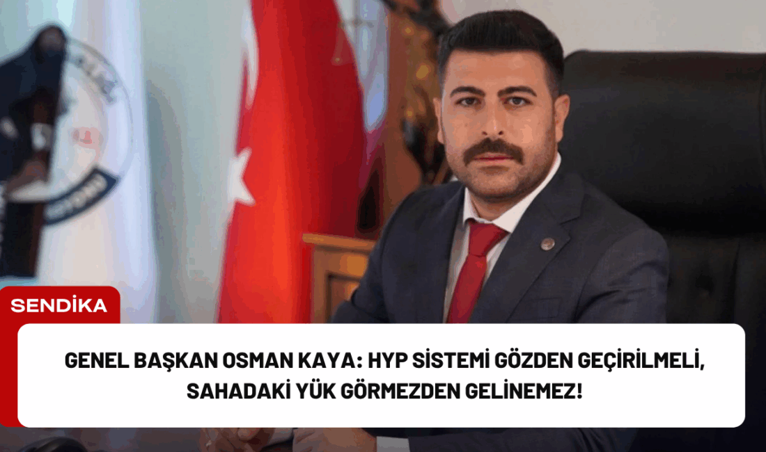 Genç Sağlık Sendikası Genel Başkanı Osman Kaya, Aile Hekimliği sisteminde