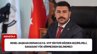 Genç Sağlık Sendikası Genel Başkanı Osman Kaya, Aile Hekimliği sisteminde