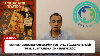 Sağlık Çalışanları Hak ve Mücadele Derneği (SAHADER) Genel Başkanı Abdurrahman