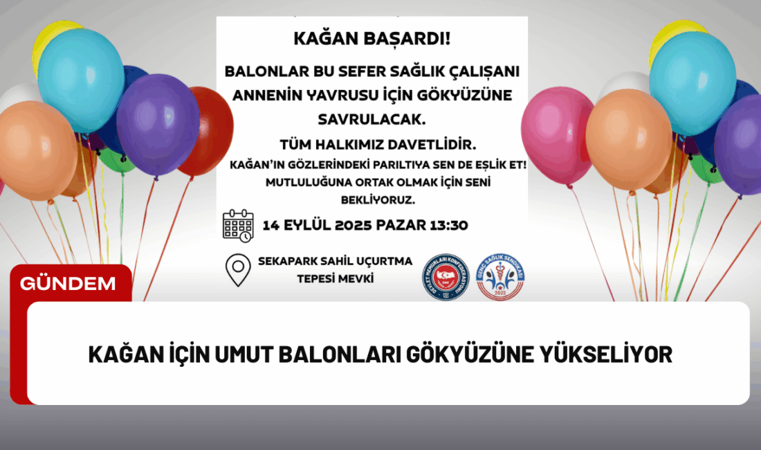 Kocaeli’de görev yapan bir sağlık çalışanı annenin oğlu Kağan, lösemiyle