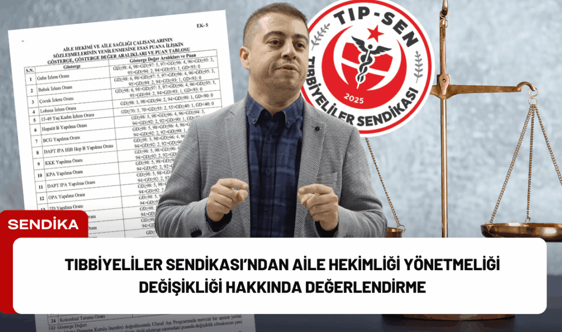 Resmi Gazete’de yayımlanan **“Aile Hekimliği Sözleşme ve Ödeme Yönetmeliği”**nde yapılan