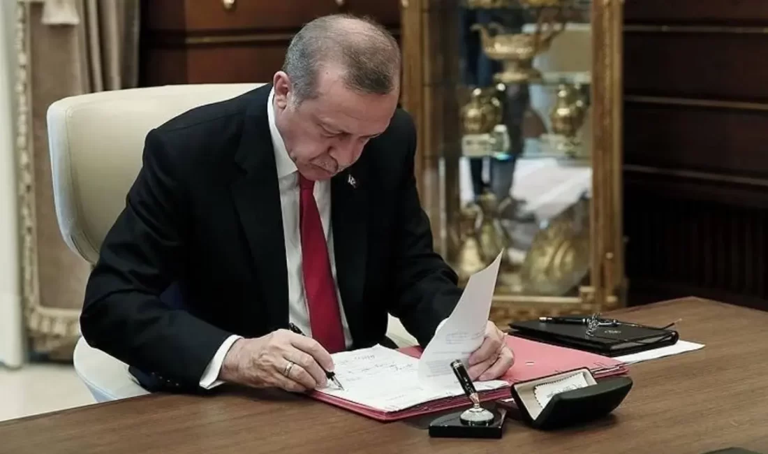 Cumhurbaşkanı Recep Tayyip Erdoğan, Resmî Gazete’de yayımlanan 6 Eylül tarihli