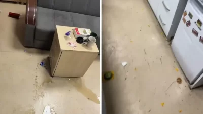 Diyarbakır Gazi Yaşargil Eğitim ve Araştırma Hastanesi’nde asistan dinlenme odasında