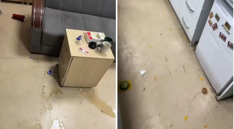 Diyarbakır Gazi Yaşargil Eğitim ve Araştırma Hastanesi’nde asistan dinlenme odasında