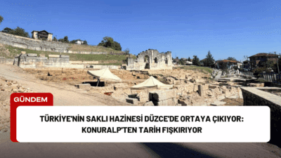 Düzce’nin antik bölgesi Konuralp, son beş yılda yapılan kazılarla ortaya