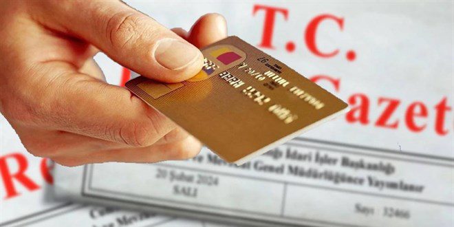 Türkiye Cumhuriyet Merkez Bankası’nın (TCMB) Resmi Gazete’de yayımladığı tebliğ ile