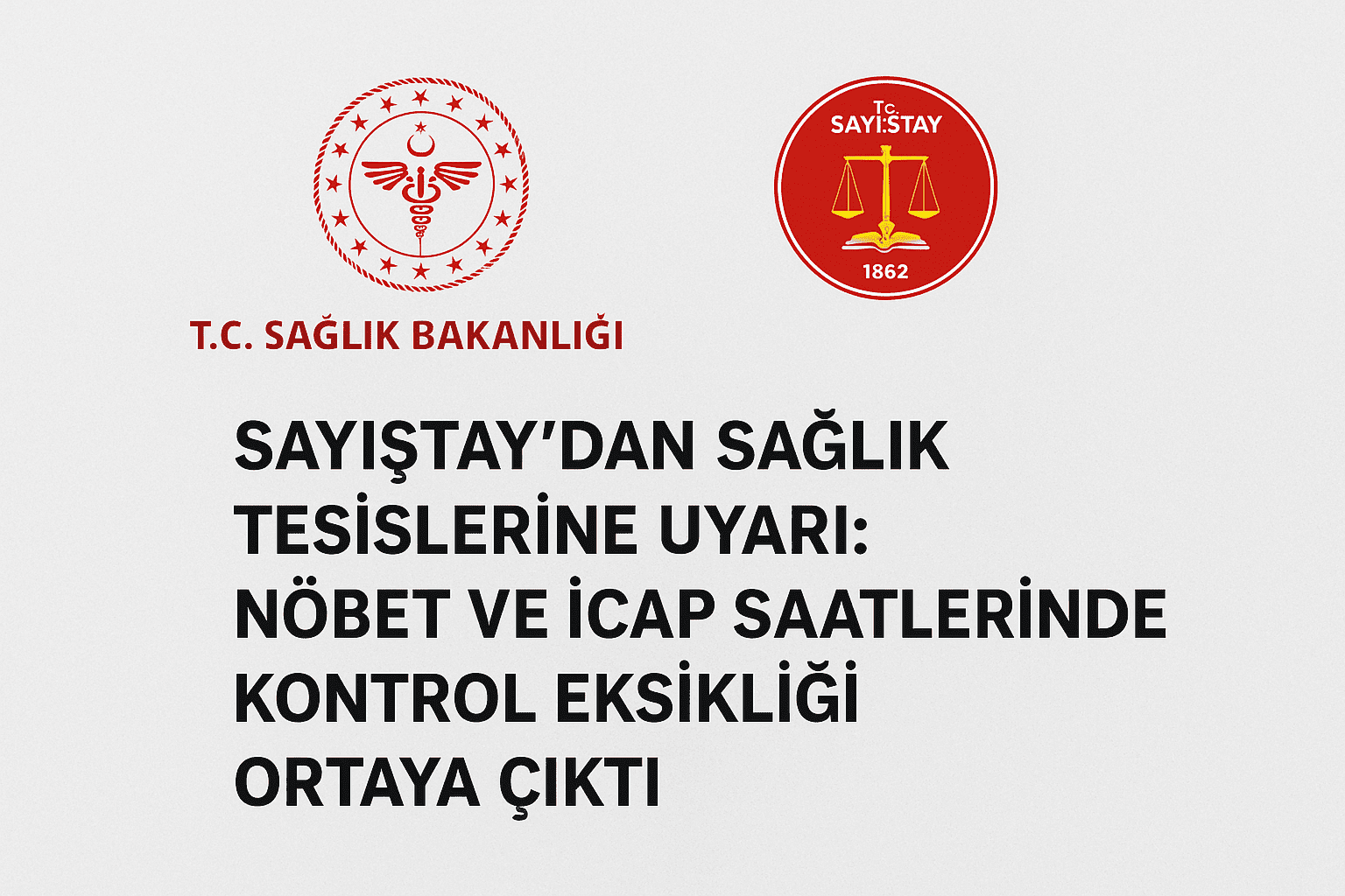 Sayıştay’dan Sağlık Tesislerine Uyarı: Nöbet ve İcap Saatlerinde Kontrol Eksikliği Ortaya Çıktı Sayıştay’dan Sağlık Tesislerine Uyarı: Nöbet ve İcap Saatlerinde Kontrol Eksikliği Ortaya Çıktı