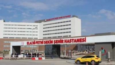 Elazığ Fethi Sekin Şehir Hastanesi’nin acil servisinde görev yapan bir