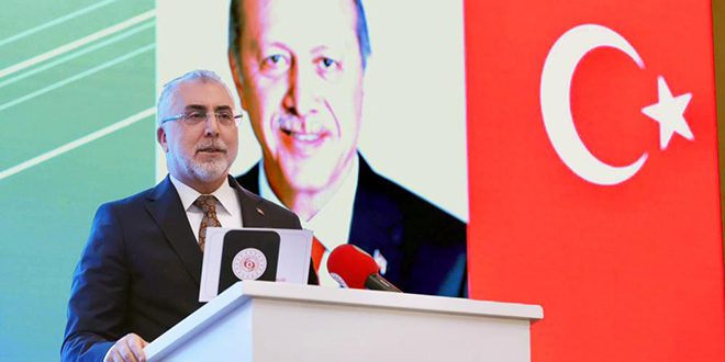 Çalışma ve Sosyal Güvenlik Bakanı Vedat Işıkhan, TÜHİS Genel Kurulu’nda