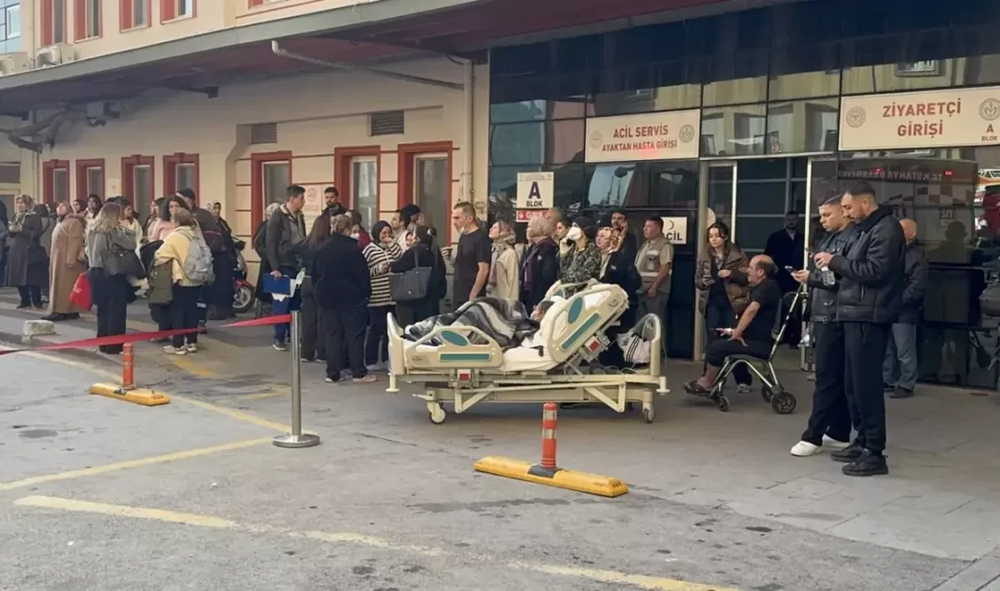 Kütahya Evliya Çelebi Eğitim ve Araştırma Hastanesi’nde havalandırma boşluğunda çıkan