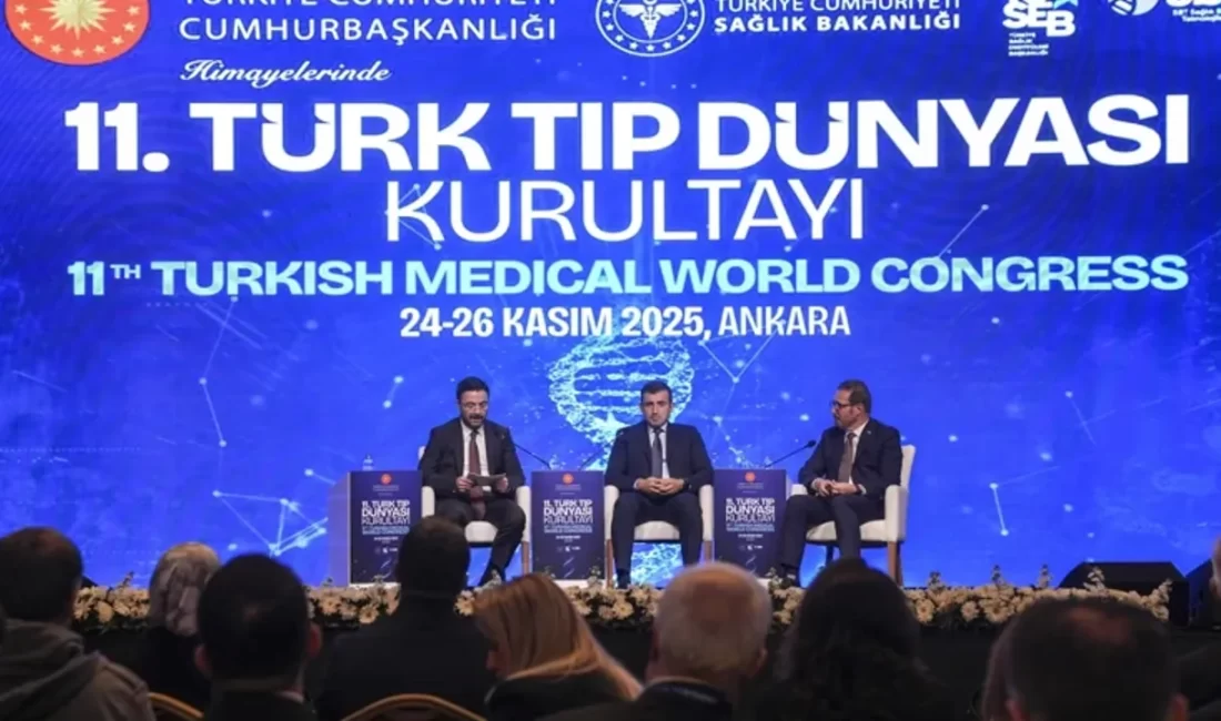 Selçuk Bayraktar, 11. Türk Tıp Dünyası Kurultayı’nda yaptığı konuşmada savunma