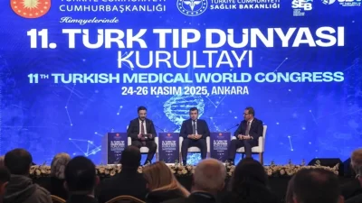 Selçuk Bayraktar, 11. Türk Tıp Dünyası Kurultayı’nda yaptığı konuşmada savunma