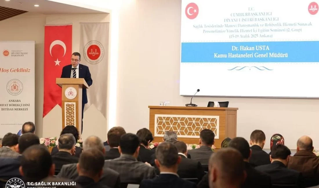 Hastanelerde tedavi gören vatandaşların ruhsal ve manevi ihtiyaçlarını da kapsayan