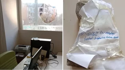 Elazığ’da bir aile sağlığı merkezine taşlı saldırı düzenlendi; saldırganlar, görevli