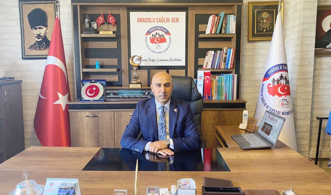 Anadolu Sağlık Sen Genel Başkanı Necip Taşkın, Aile Sağlığı Merkezleri’nde