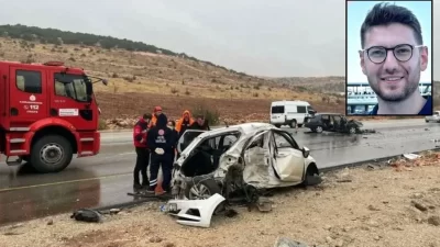 Kahramanmaraş’ta iki aracın hurdaya döndüğü feci kazada yaşamını yitiren 26