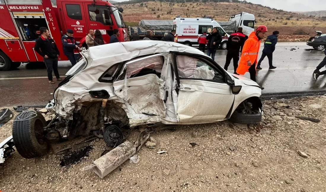 Kahramanmaraş’ın Pazarcık ilçesi yakınlarında meydana gelen korkunç kazada genç bir