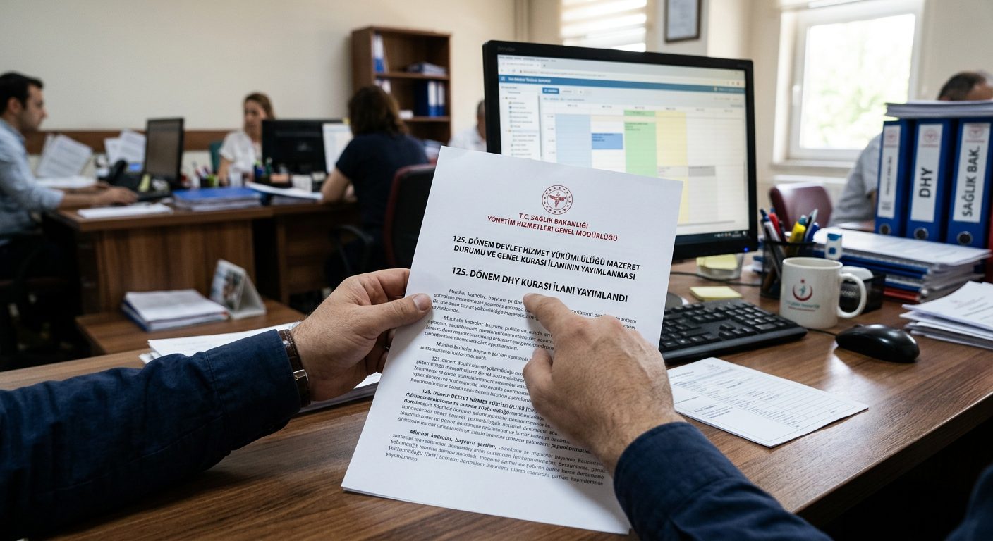 125. DHY Kurası İlanı Yayımlandı! - 125. Devlet Hizmet Yükümlülüğü