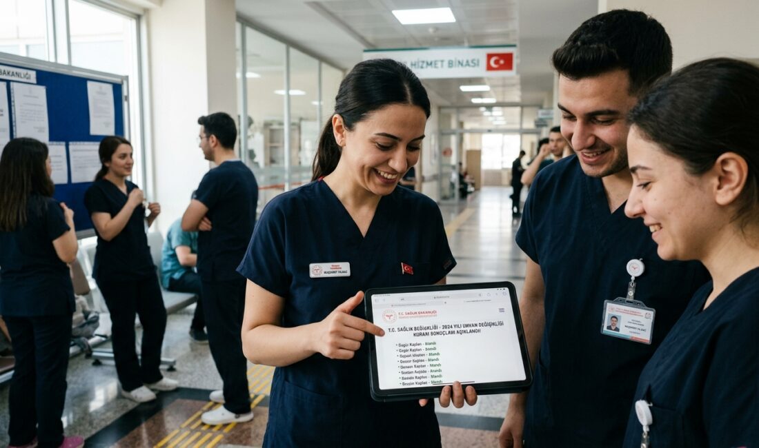 Sağlık Bakanlığı tarafından büyük bir merakla beklenen Unvan Değişikliği Kurası’nın