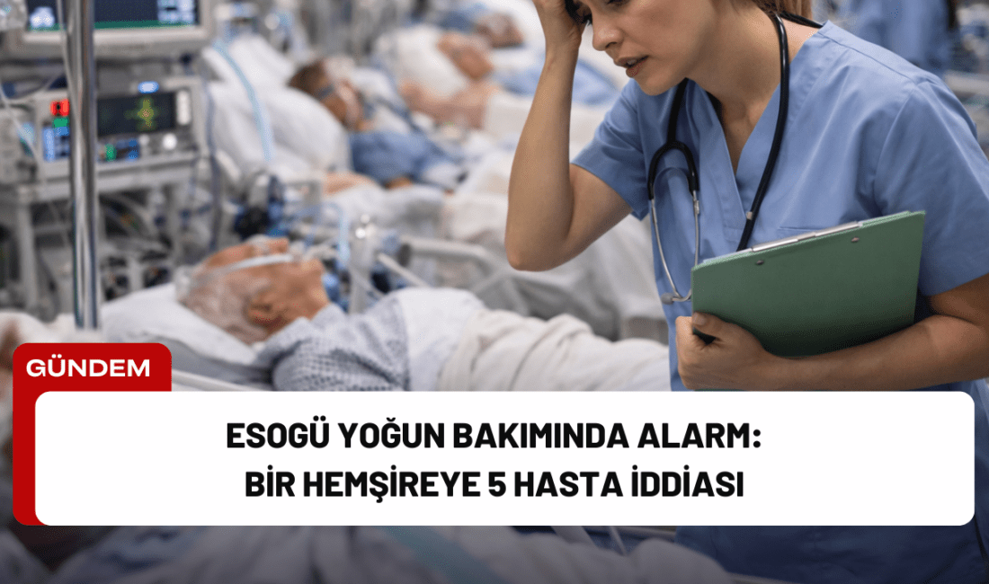 Eskişehir Osmangazi Üniversitesi (ESOGÜ) Hastanesi’nden gelen haberler, sağlık çalışanlarının omuzlarındaki