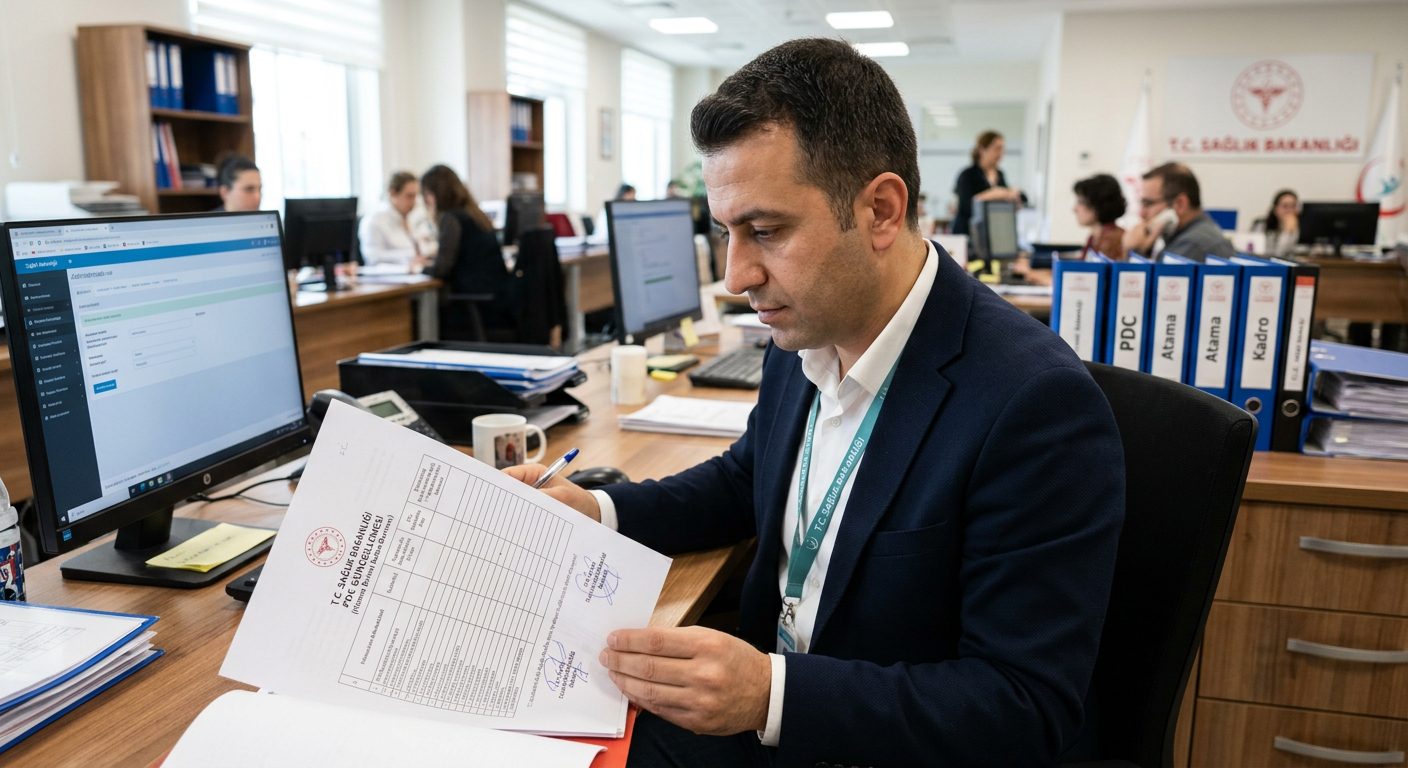 Sağlık Bakanlığı'ndan Personel Dağılım Cetveli (PDC) Güncellemesi Personel Sağlık: Sağlık Bakanlığı PDC'de Güncelleme Yaptı