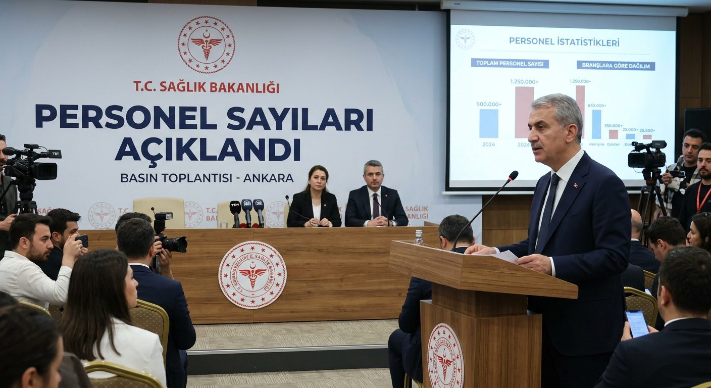 Sağlık Bakanlığı Personel Sayıları 2024: İşte Güncel Veriler Sağlık Bakanlığı Personel Sayıları Açıklandı