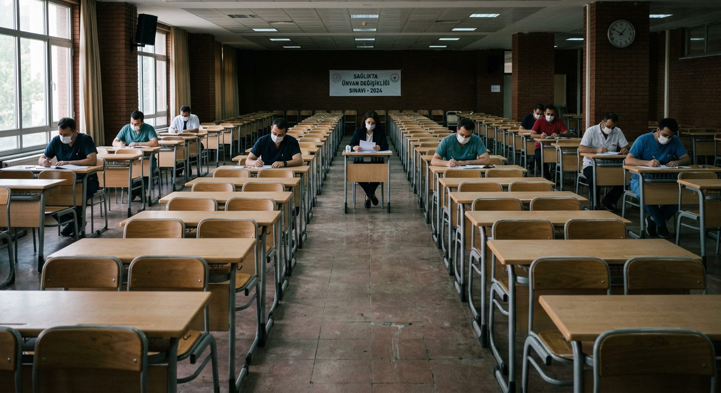 Sağlıkta Ünvan Değişikliği Sınavına İlgi Azalıyor: Katılımda Düşüş Bekleniyor Sağlıkta Ünvan Değişikliği Sınavına Katılımda Düşüş Bekleniyor