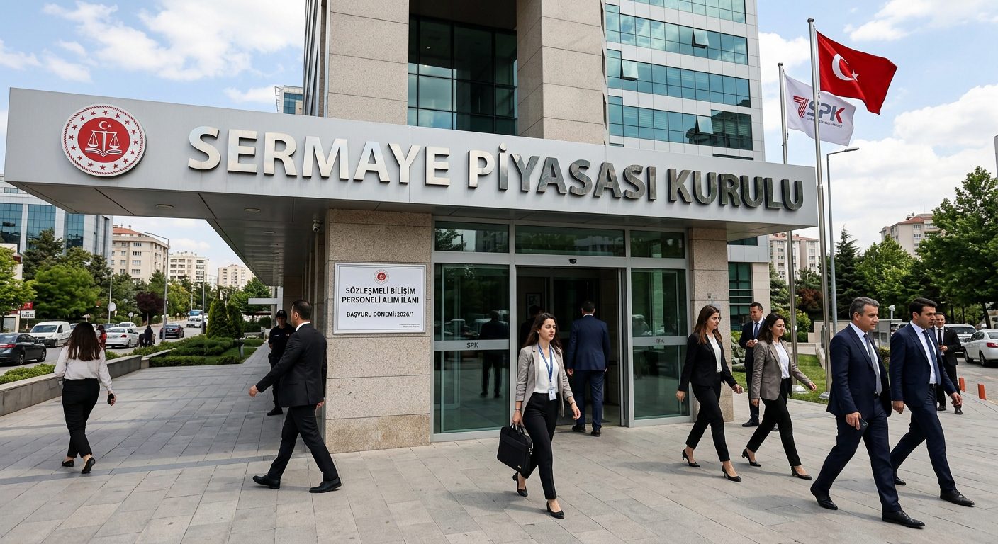 Sermaye Piyasası Kurulu (SPK) Sözleşmeli Bilişim Personeli Alım İlanı 2026/1 SERMAYE PİYASASI KURULU - SÖZLEŞMELİ BİLİŞİM PERSONELİ ALIM İLANI 2026/1