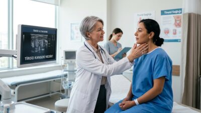 Tiroid kanseri, boynun ön kısmında yer alan ve metabolizmayı düzenleyen