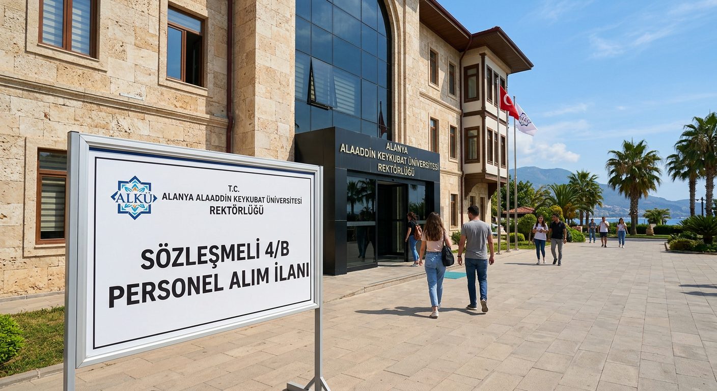 Alanya Alaaddin Keykubat Üniversitesi 4/B Sözleşmeli Personel Alım İlanı Yayımlandı ALANYA ALAADDİN KEYKUBAT ÜNİVERSİTESİ REKTÖRLÜĞÜ - SÖZLEŞMELİ 4/B PERSONEL ALIM İLANI