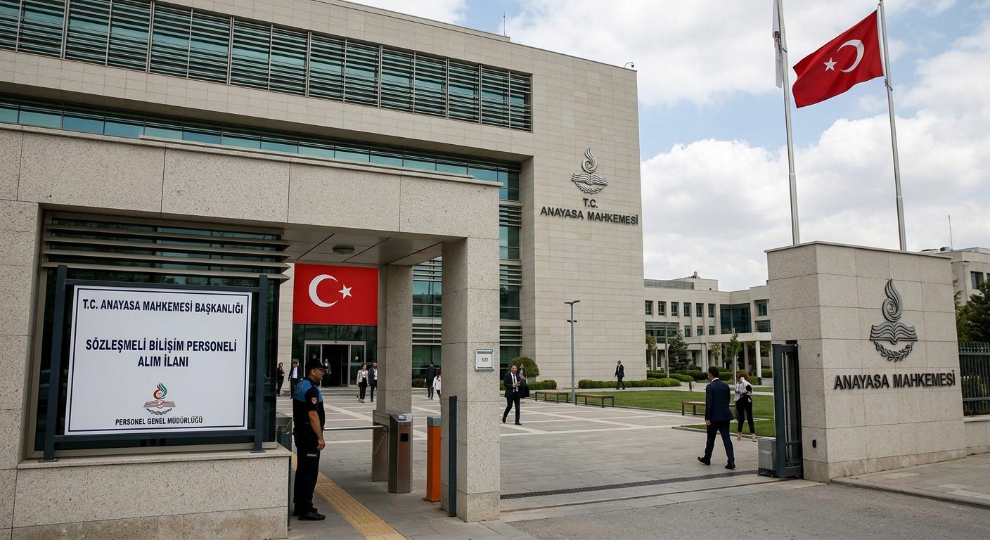 ANAYASA MAHKEMESİ BAŞKANLIĞI - SÖZLEŞMELİ BİLİŞİM PERSONELİ ALIM İLANI