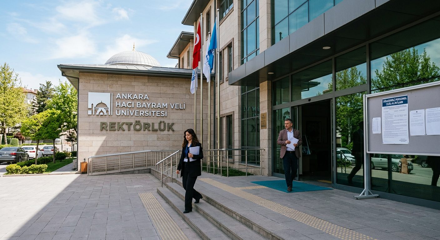ANKARA HACI BAYRAM VELİ ÜNİVERSİTESİ REKTÖRLÜĞÜ - SÖZLEŞMELİ PERSONEL (4/B) ALIM İLANI (20.04.2026)