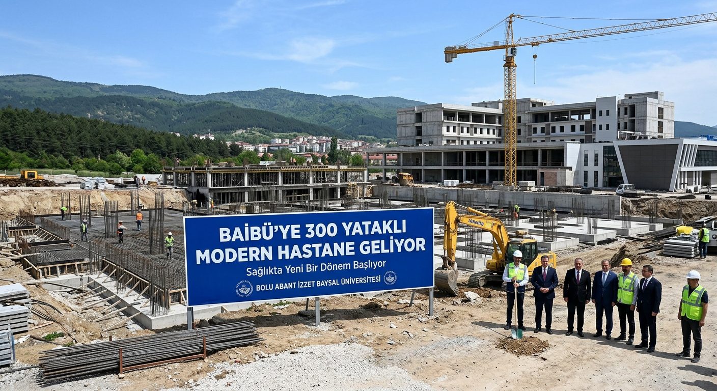 BAİBÜ'ye 300 Yataklı Modern Hastane Geliyor: Sağlıkta Yeni Bir Dönem Başlıyor