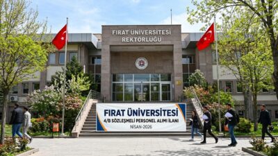 [TITLE] Fırat Üniversitesi Diş Hekimliği Fakültesi Hastanesi İçin 4/B Sözleşmeli